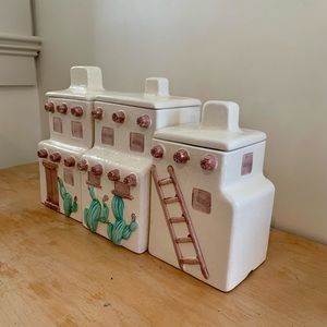 Vintage Southwest Kitchen Canisters